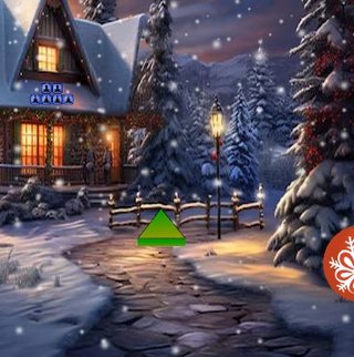 Девушка ищет рождественский костюм