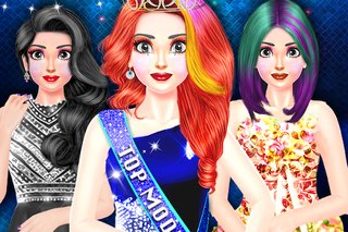 Топ-модель: модное платье