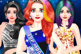 Топ-модель: модное платье