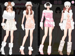 Одевалка зимняя принцесса Овен