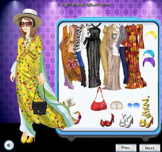 Одевалка девушка на отдыхе