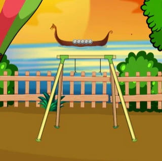 Найдите мальчику качели