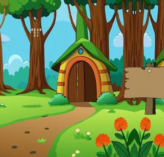 Раненая черепаха идёт на пруд