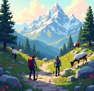 Пиксельные пазлы