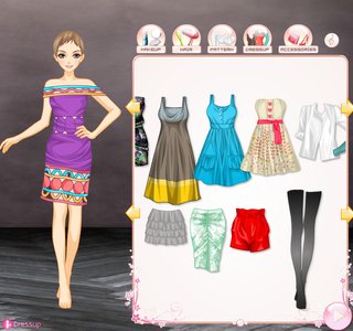 Одевалка мой летний гардероб