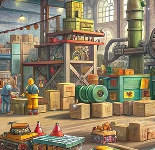 Ящик с игрушками Тимми