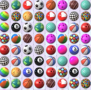 Маджонг с мячами