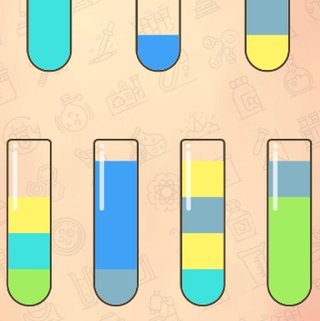 Сортировка цветной воды