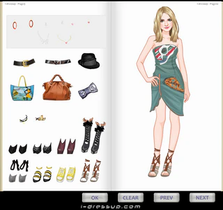 Одевалка : одень модель