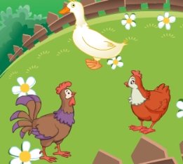 Чей голос на ферме?