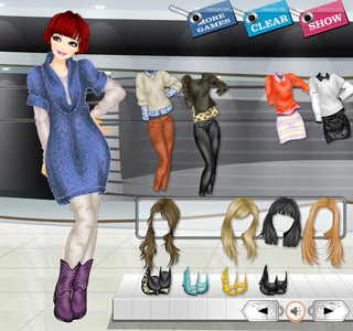 Одевалка : модный свитер