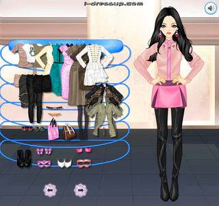 Одевалка военный стиль