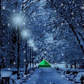 Санта на рождественской вечеринке