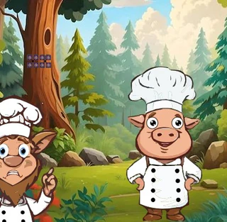 Кулинарный конкурс зверей