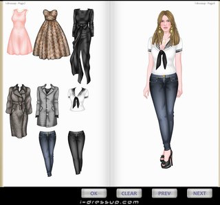 Одевалка Леа Сейду