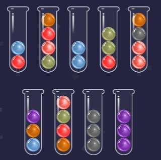 Сортировка шариков