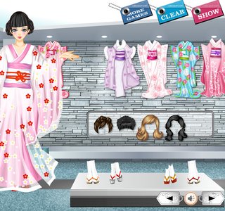 Одевалка свадебное кимоно