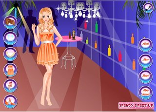 Girl at Cocktail Party