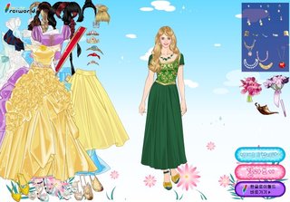 Одевалка принцесса Диснея