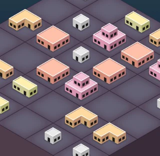 Слияние кварталов города