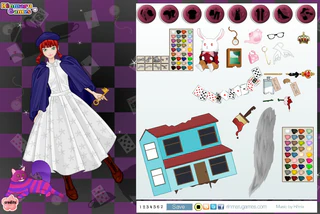 Одевалка Алиса в стране чудес