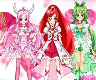 Одевалка Pretty Cure 3 (Прекрасные Целительницы)