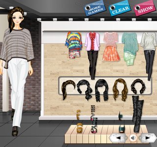 Одевалка весенние свитера