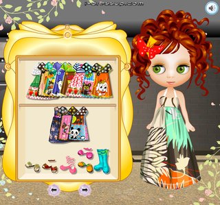 Одевалка: милая кукла Блайз