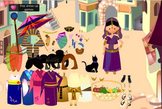 Одевалка : Восточные фантазии