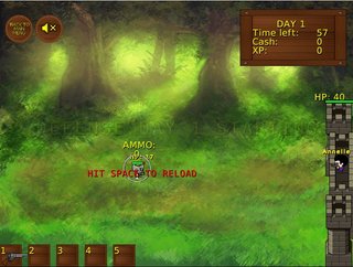 It came from the forest!