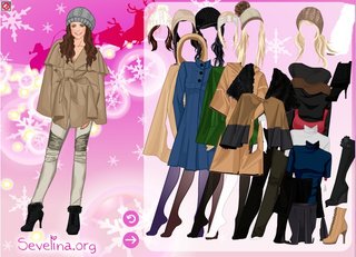 Одевалка зимние накидки