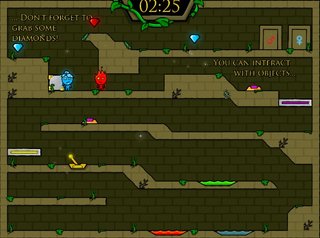 Огонь и Вода лесной храм