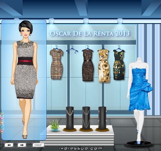 Одевалка : Оскар Де Ла Рента подиум 2013