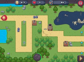 Король Ругни оборона башни