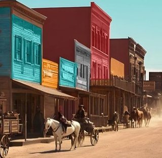 Побег из западного города