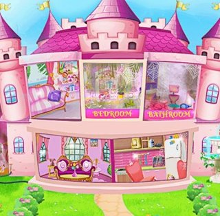 Уборка в доме принцессы