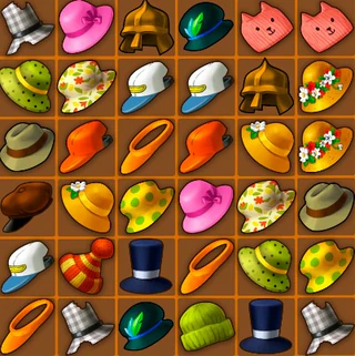 Маджонг: Найти кошку