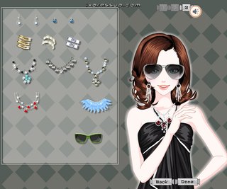 Одевалка стрижка средней длины