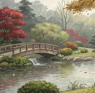 Парк плакучих ив