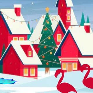 Побег рождественского оленя