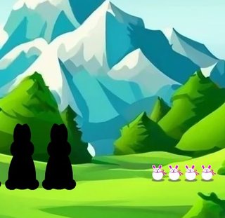 Помогите пасхальной зайке в яме