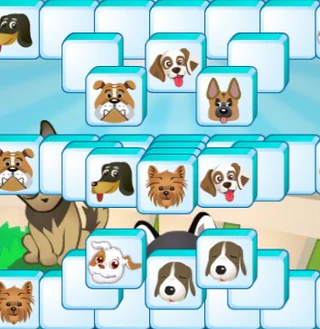 Маджонг с пёсиками