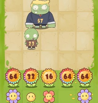 Цветы против зомби