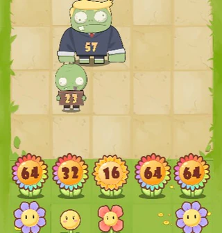 Цветы против зомби