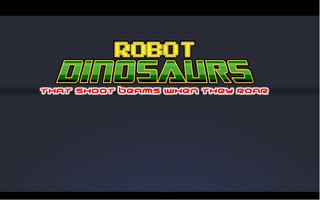 Robot Dinosaurs That Shoot Beams When They Roar