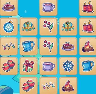 Зимний маджонг