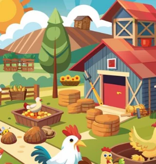 Спрятанные предметы на ферме