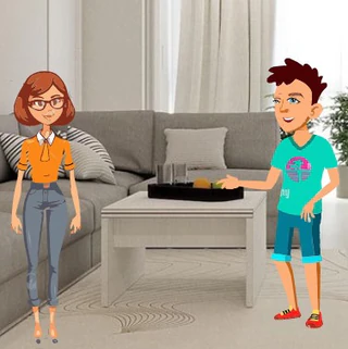 Siblings Escape From House