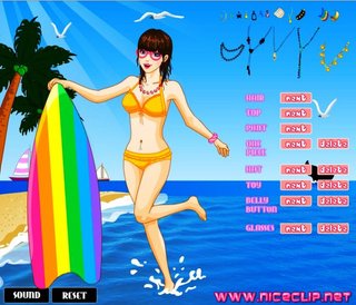 Одевалка : Жаркое лето