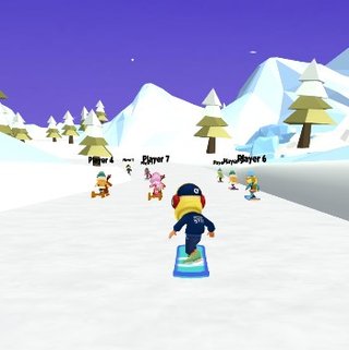 Вечеринка на сноубордах